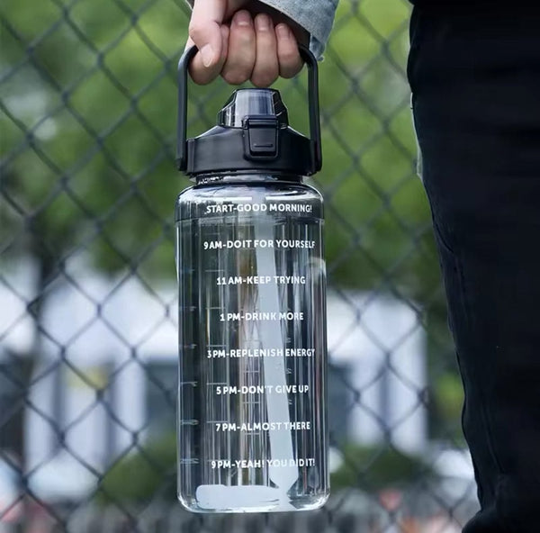pack of 3 Motivational Time Marker Water Bottle