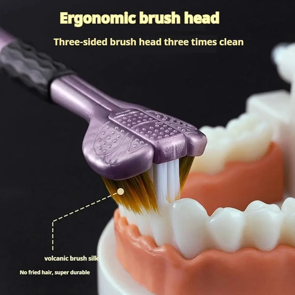 Three Sided Toothbrush 🪥