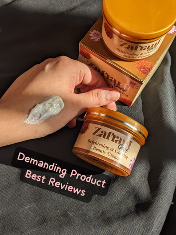 Zafrani Gold Brightening & Glowing Beauty Cream.
